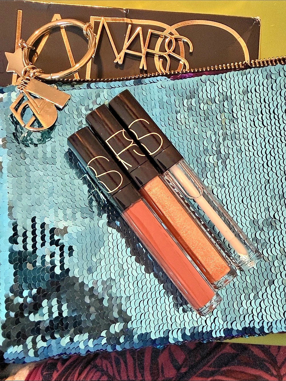 NARS Studio 54 Outshine Lip Gloss Set with Sequin Pouch